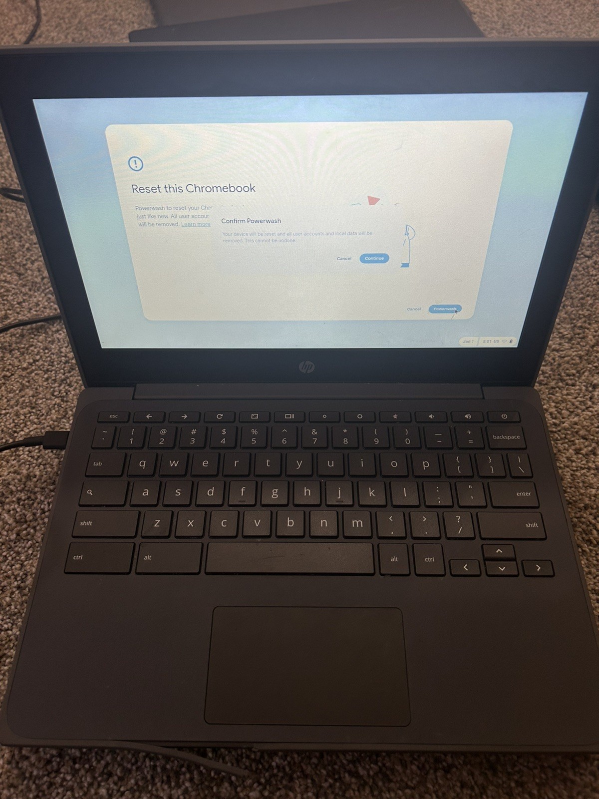 Lot of 5 HP Chromebook 11A G8 EE Enterprise Enrolled Some Parts Only All Charge