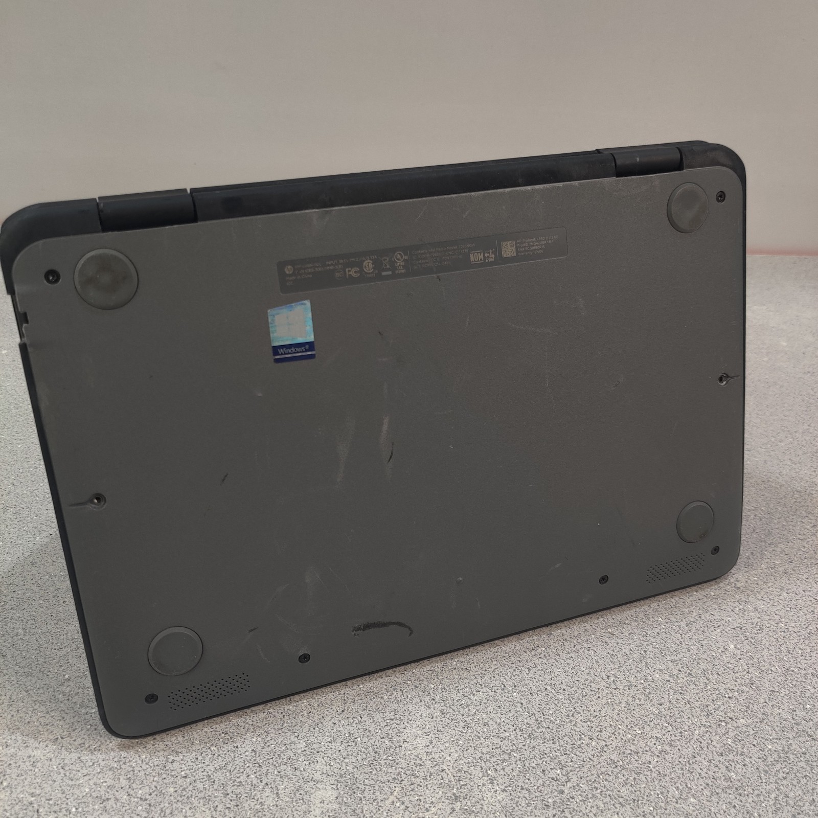 HP ProBook x360 11 G2 EE, Core-m3-7Y30 4GB RAM NO SSD/OS/AC FOR PARTS *READ