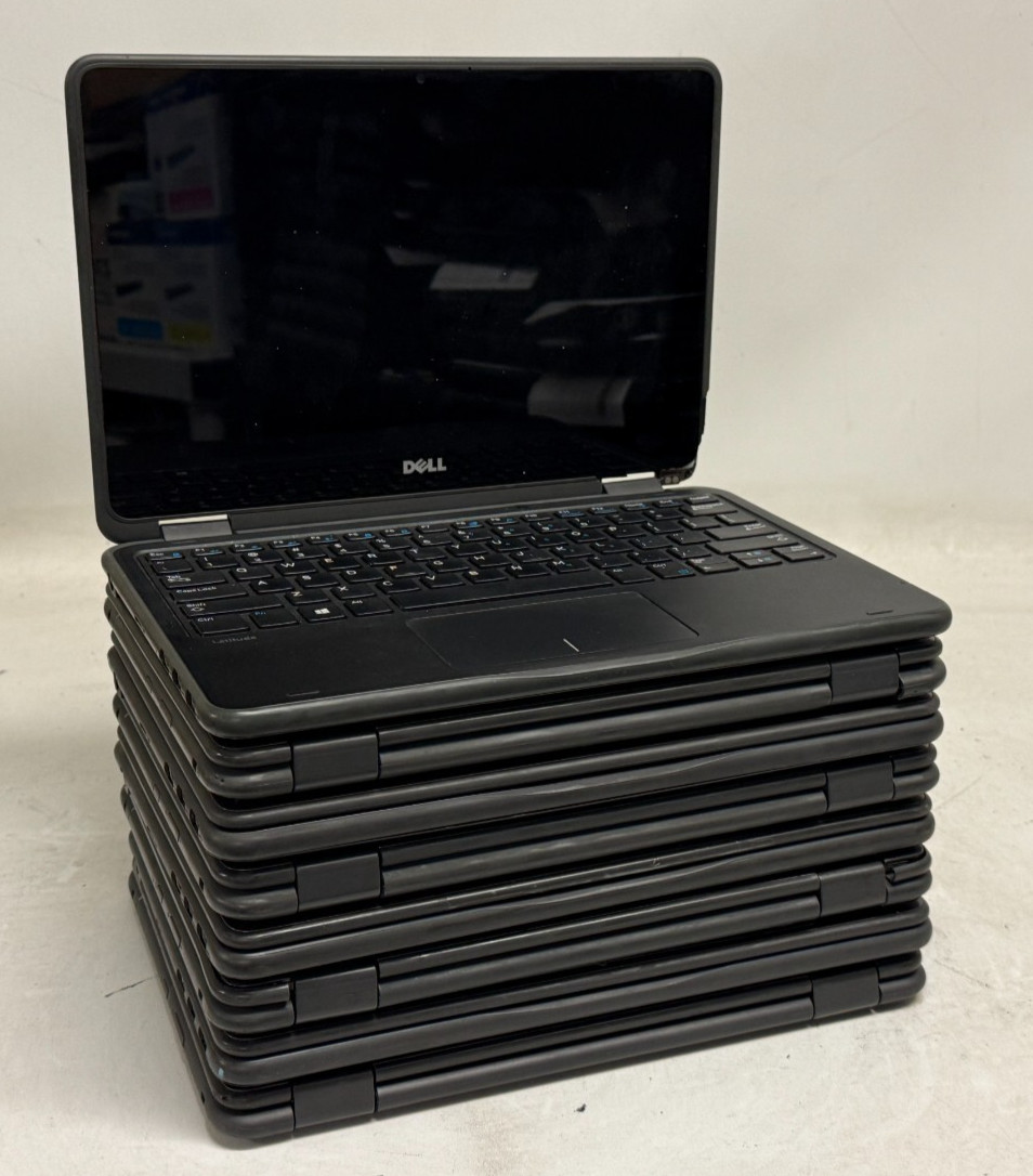 Dell Latitude 3189 2in1 11.6″ (N4200 – 4GB RAM – NO OS/HDD) – Lot of 8
