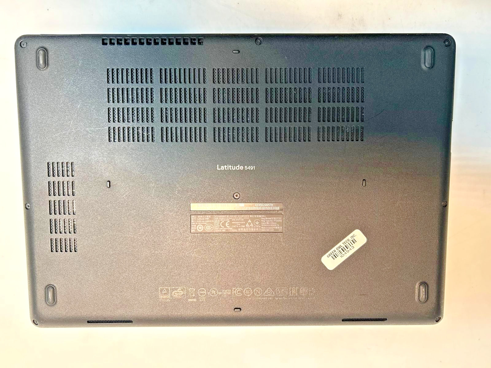 Dell Latitude 5491 14″ (NO Drive, Intel i5-8300H, 2.30GHz, NO Memory) Laptop…