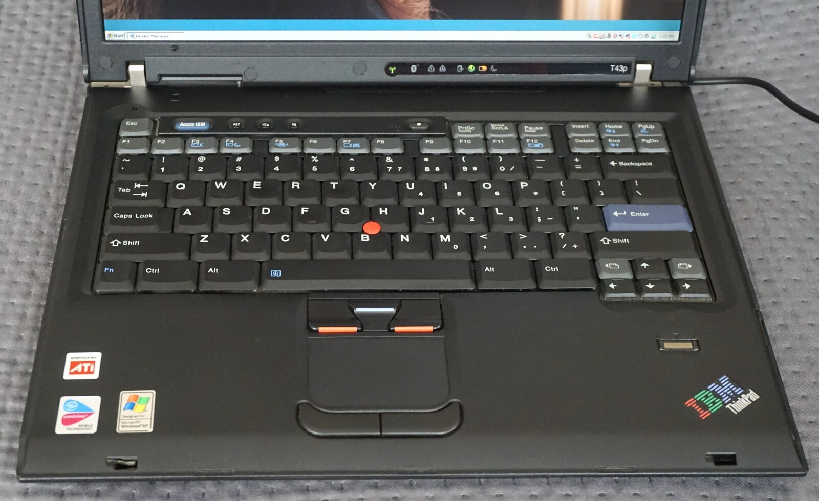Collector grade IBM laptop Thinkpad T43p, TYPE 2668-H2U absolute flagship model