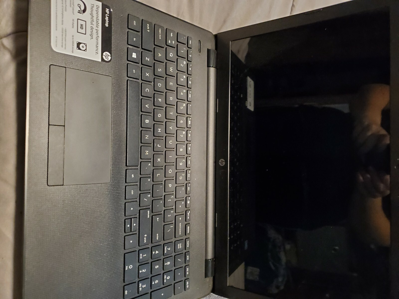 hp laptop used for 1 year great laptop.