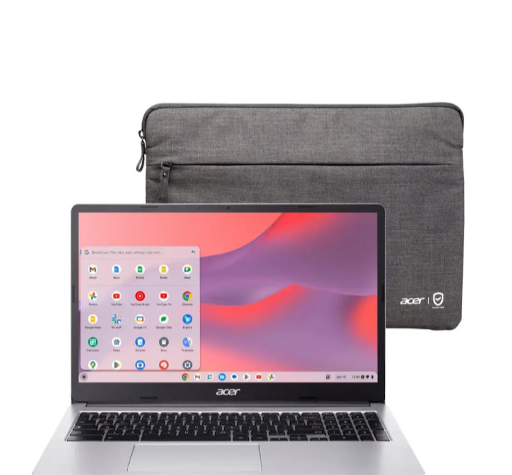 Acer Chromebook 315 15.6” HD Laptop, Intel Pentium N6000, 4GB RAM, 128GB eMMC