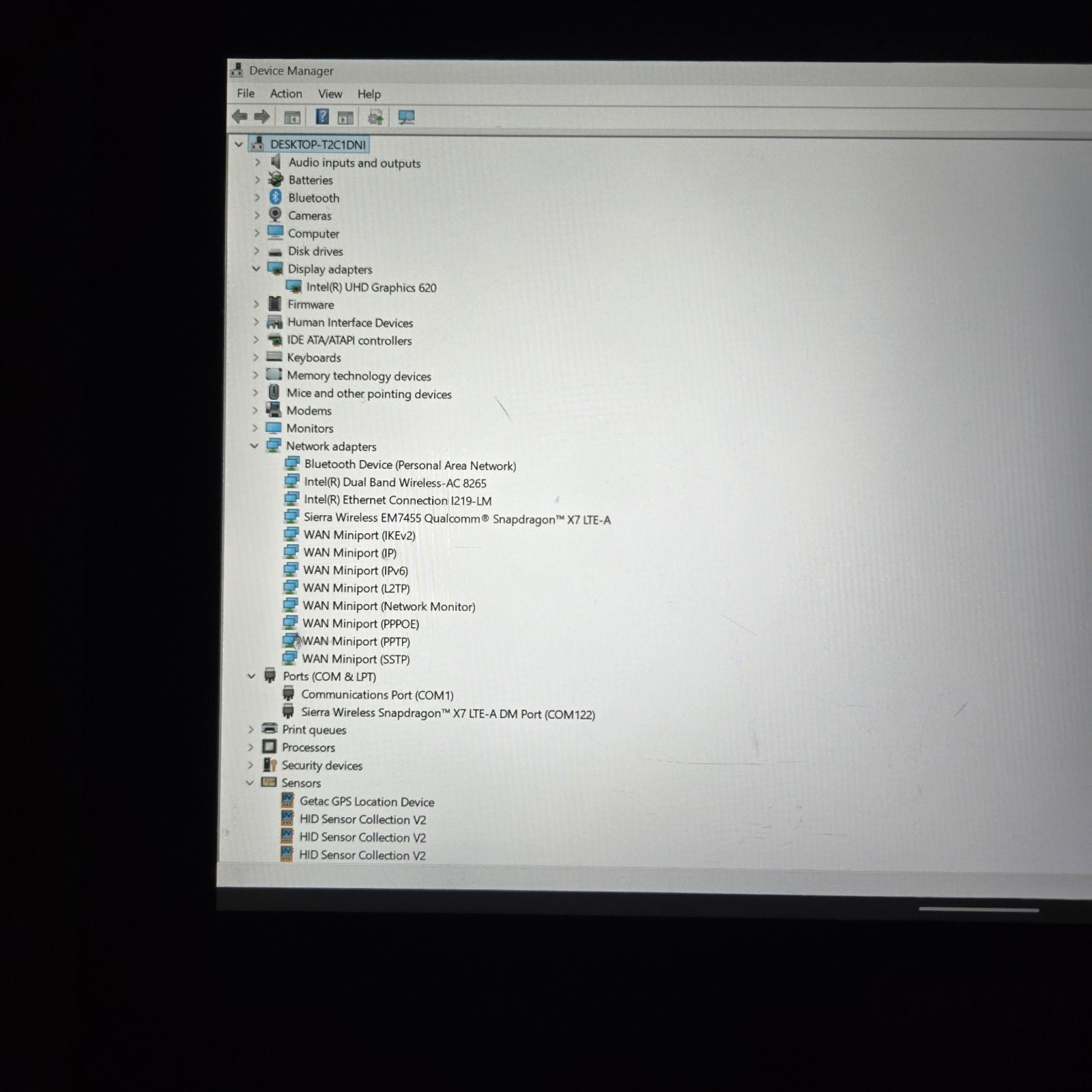 Getac K120 Toughbook i5-8250U 1.60GHz 256GB SSD 16GB Ram – 4G – GPS – Kyb LITE