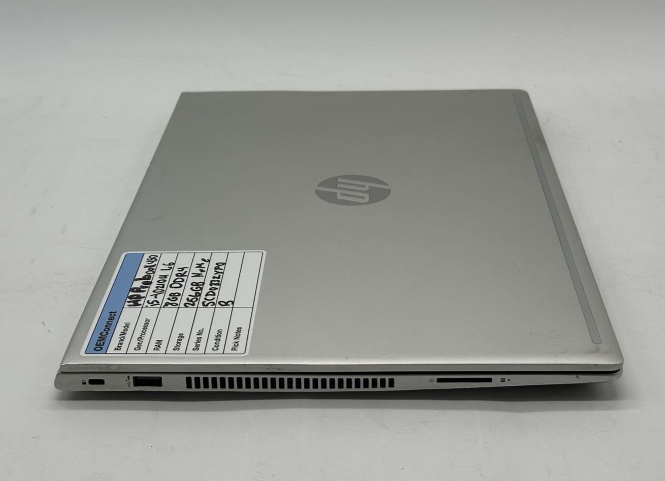 HP ProBook 450 G7 15.6″ (Core i5-10210U 1.60GHz 8GB RAM 256GB NVMe) No OS/AC
