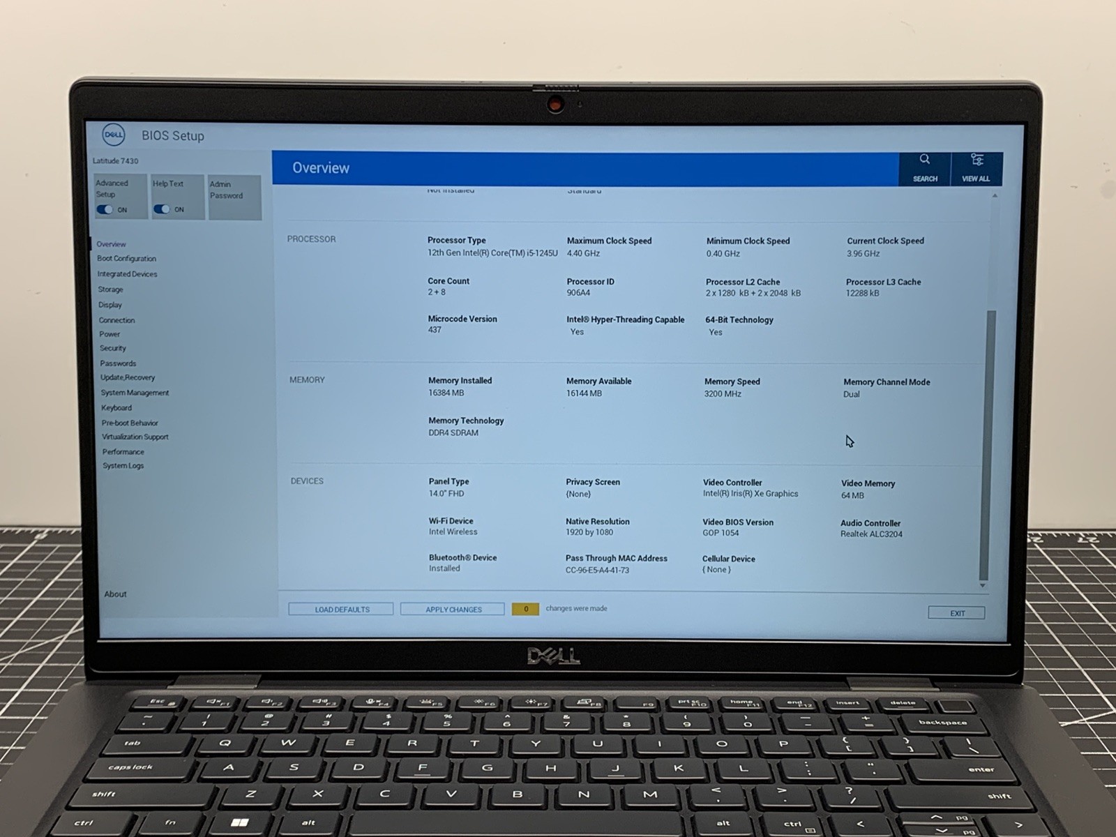 Dell Latitude 7430 Intel Core i5-1245U @ 3.96GHz | 256GB SSD, 16GB RAM | #P230