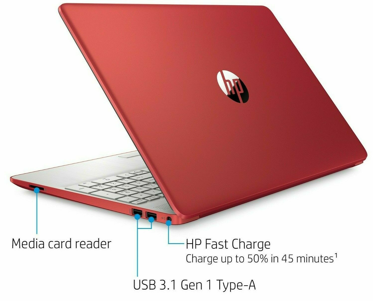 HP 15” HD IPS Laptop Intel Pentium 4-Core Up to 2.70GHz, 8GB RAM, 128GB SSD
