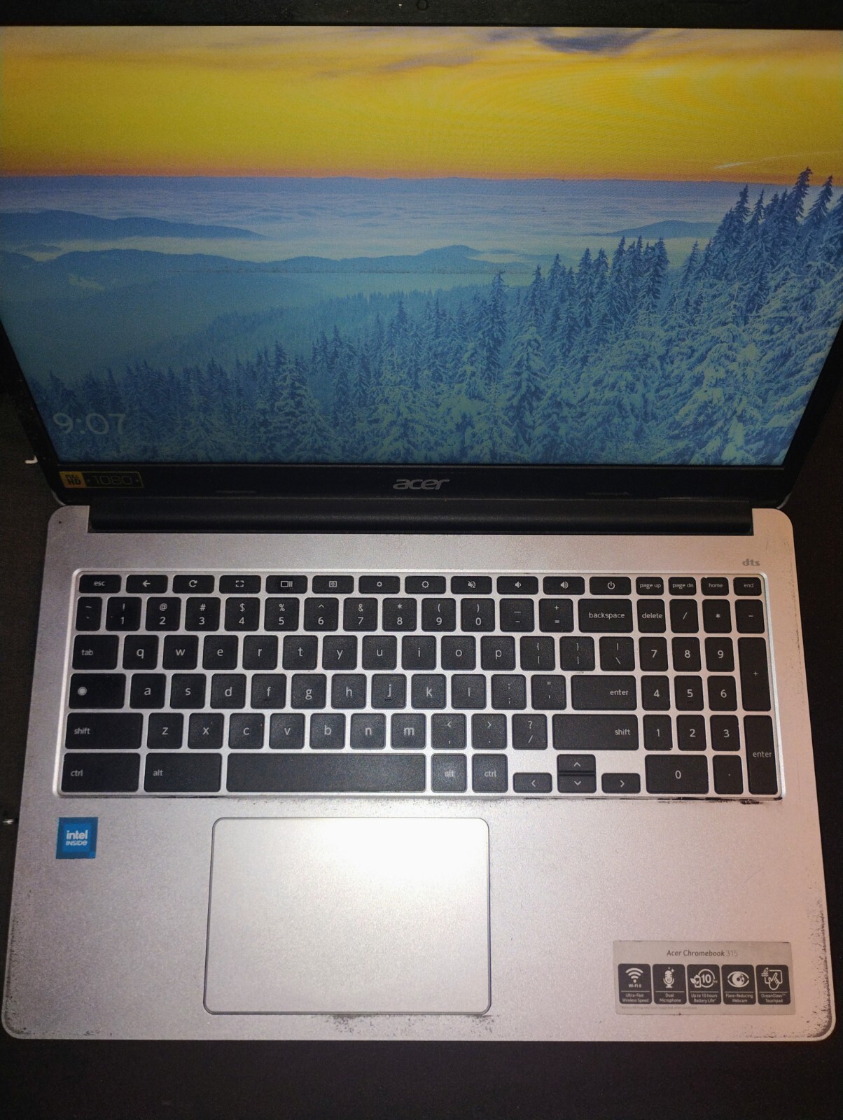 Acer Chromebook 315 15.6″ (32GB, Celeron N 1.1GHz, 4GB) CB315-3H-C2C3