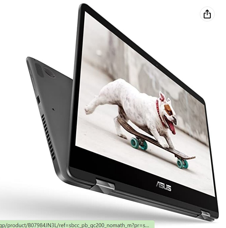 ASUS ZenBook Flip 14″ (512GB SSD, Intel Core i7-8565U, 1.8GHz, 16GB RAM, MX150)