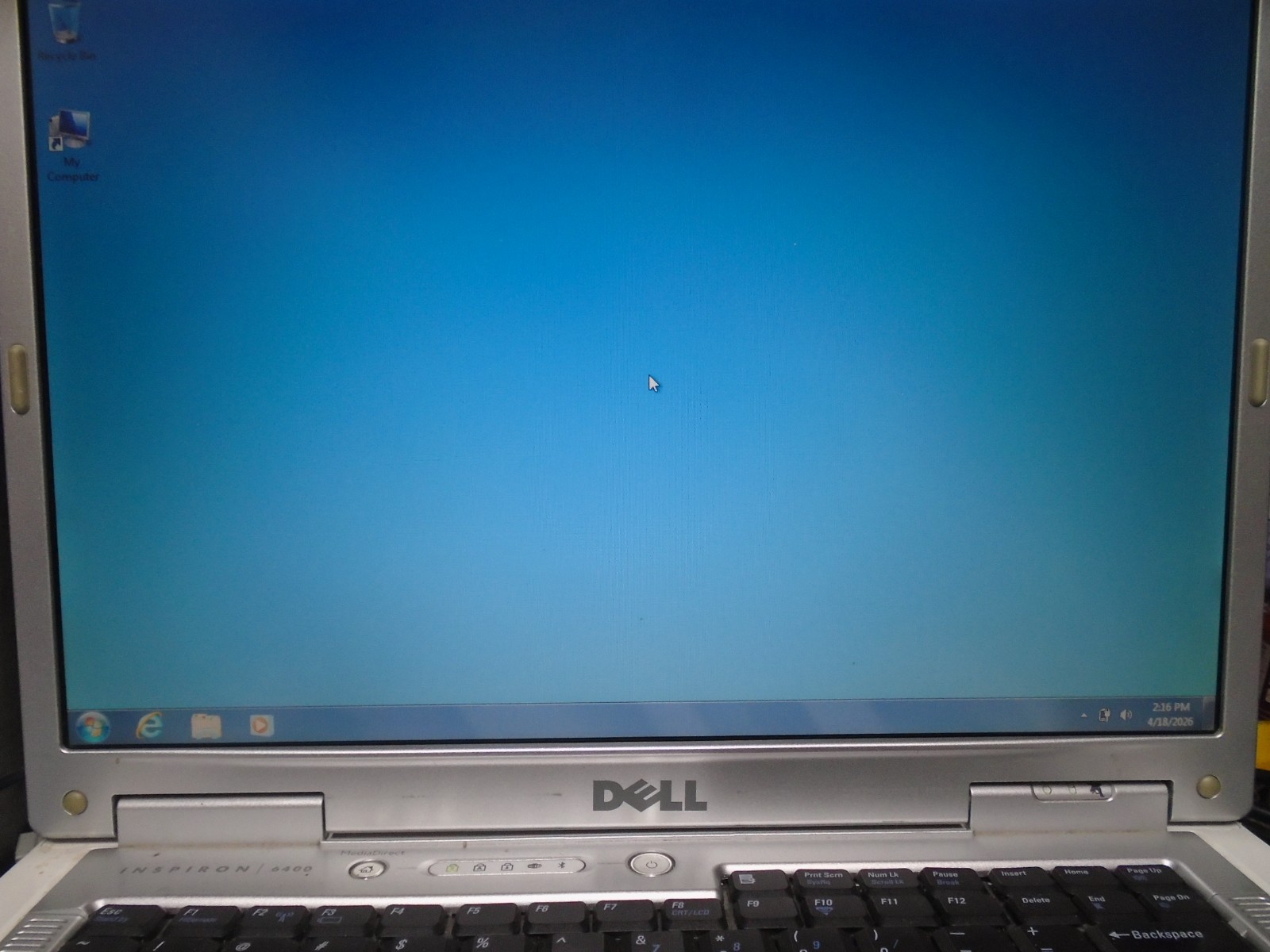 Dell Inspiron 6400 Intel Core Duo 1.6 GHz, 60 GB HHD, 1 MB RAM Laptop