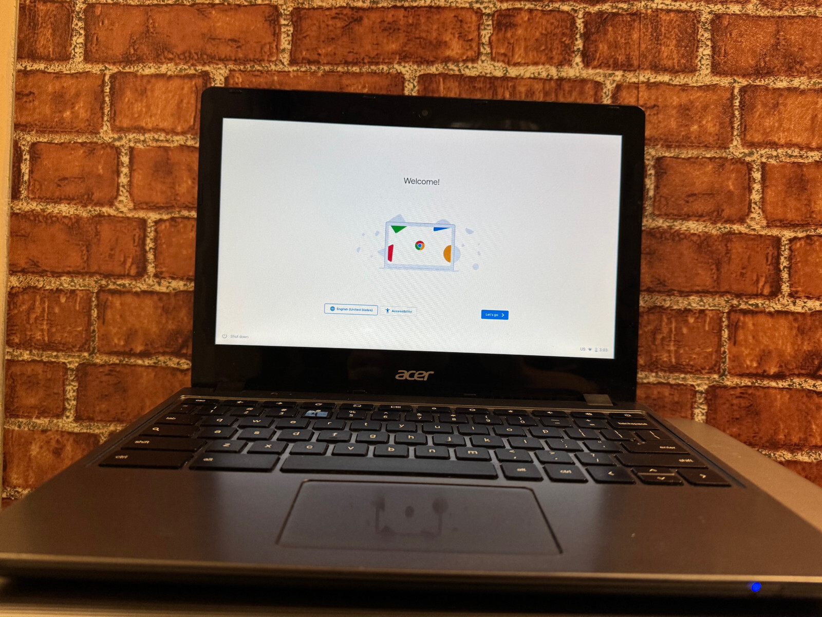 Acer Chromebook C720-2848 11.6″, Intel Celeron Dual Core @ 1.40 GHz, *No SSD/OS*