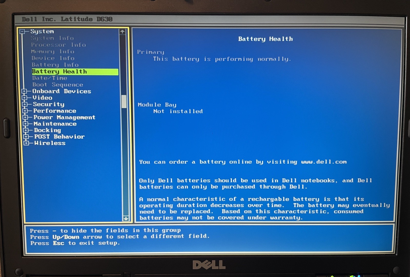 Dell Latitude D630 Retro Windows XP Laptop w/batt, chrg. (XJF1)
