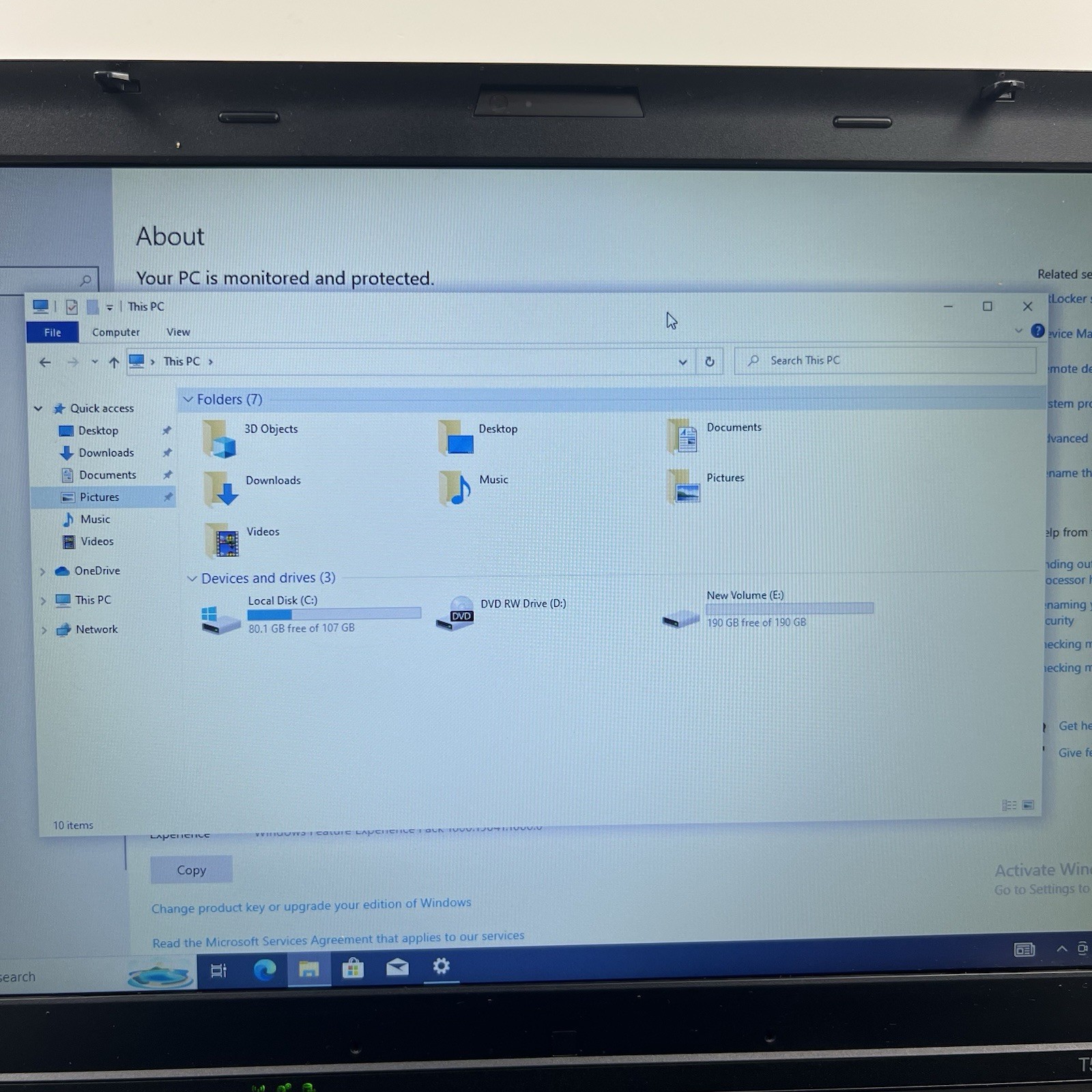 Lenovo ThinkPad T520 Intel i7-2640M 8GB 320GB HDD Win 10 w/ Charger|ELP73, READ