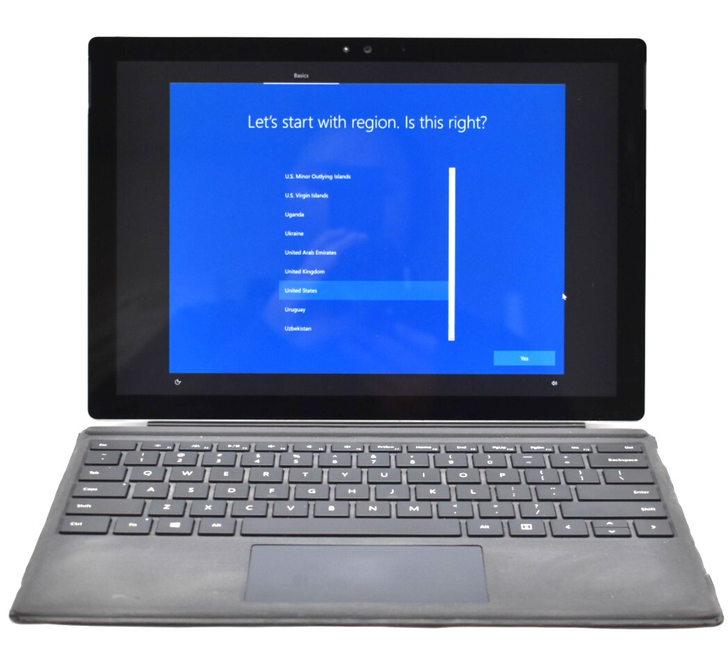 MicroSoft SURFACE PRO 4 1724 i5-6300U 2.40GHz 8GB RAM 256GB SSD Win 11 Pro +Key