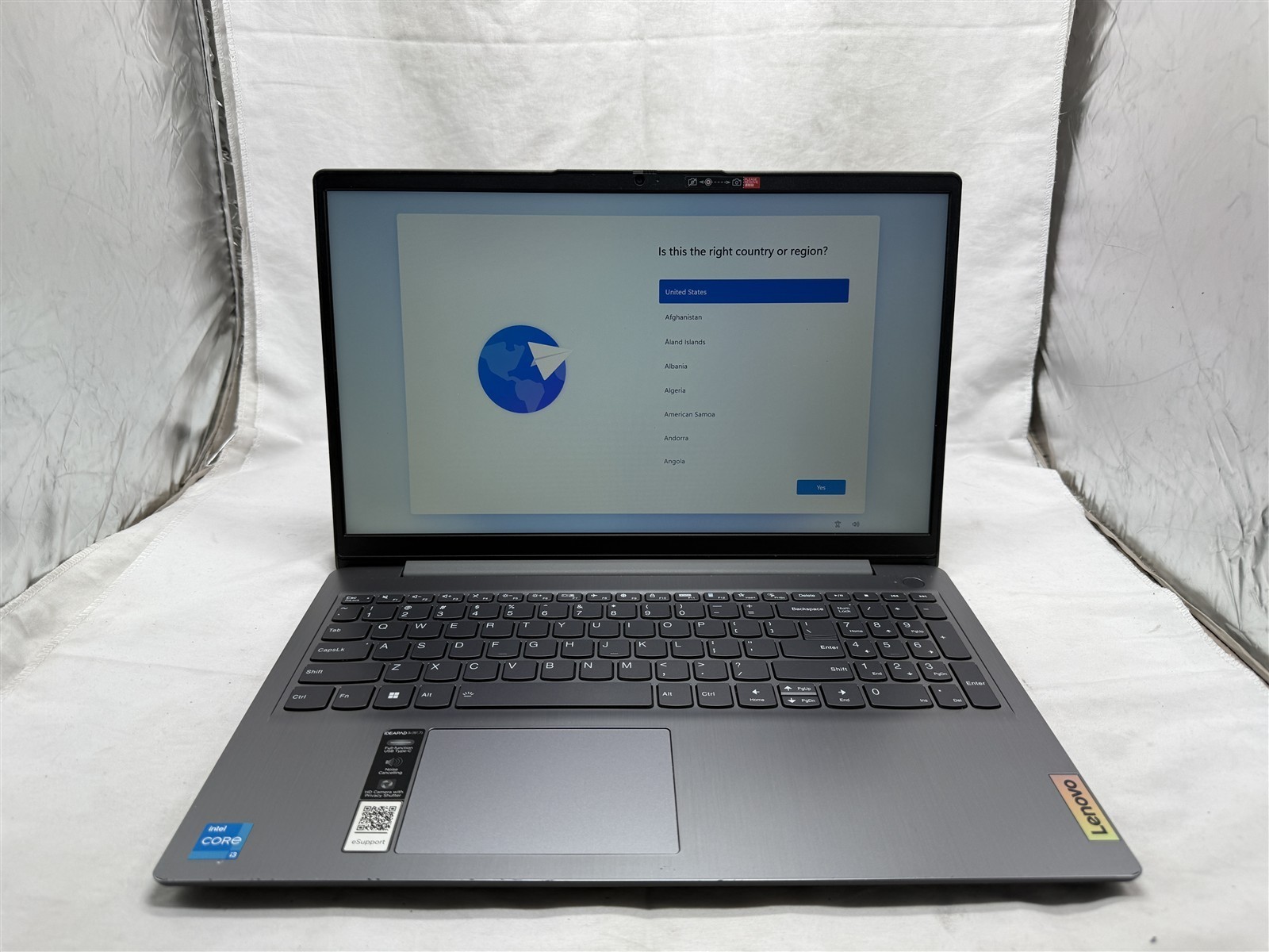 Lenovo IdeaPad 3 15IAU7 Laptop Intel i3-1215U 16GB RAM 256GB NVMe WIN11 *READ*