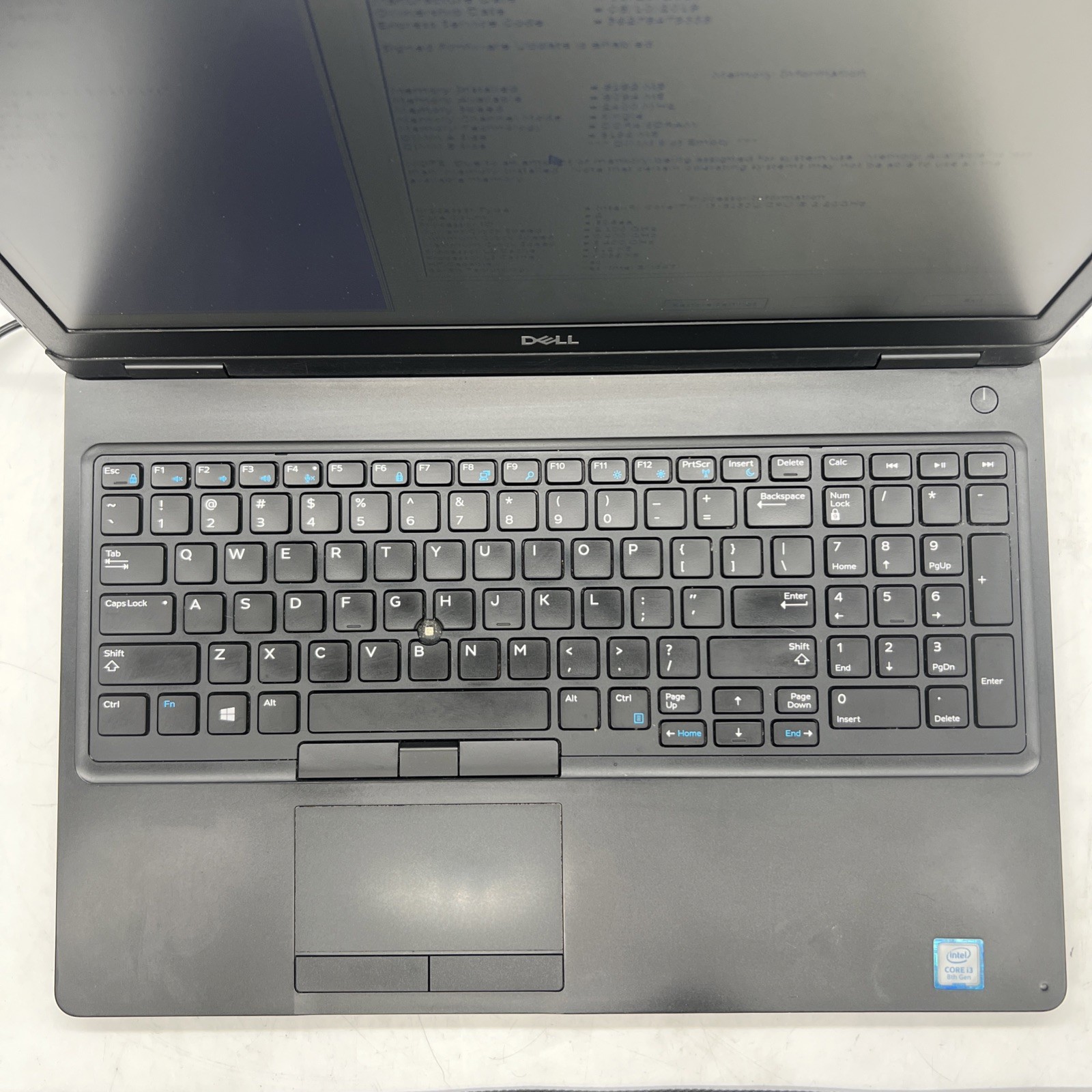 Dell Latitude 5590 Intel i3 8130U 2.2GHz 8GB RAM No Drive No OS LCD Blemish