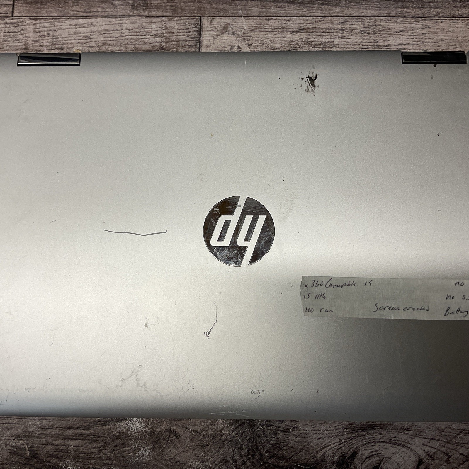 HP Pavilion x360 Convertible 15 / i5 11th Gen / No Power / Cracked Screen / M5