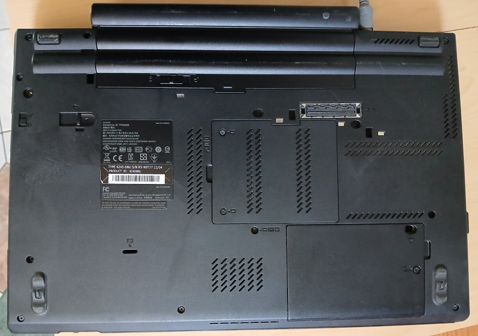 Lenovo ThinkPad T520 Laptop | i7-2640M 2.8GHz | 16GB | 250GB SSD | BD-RE | Win11