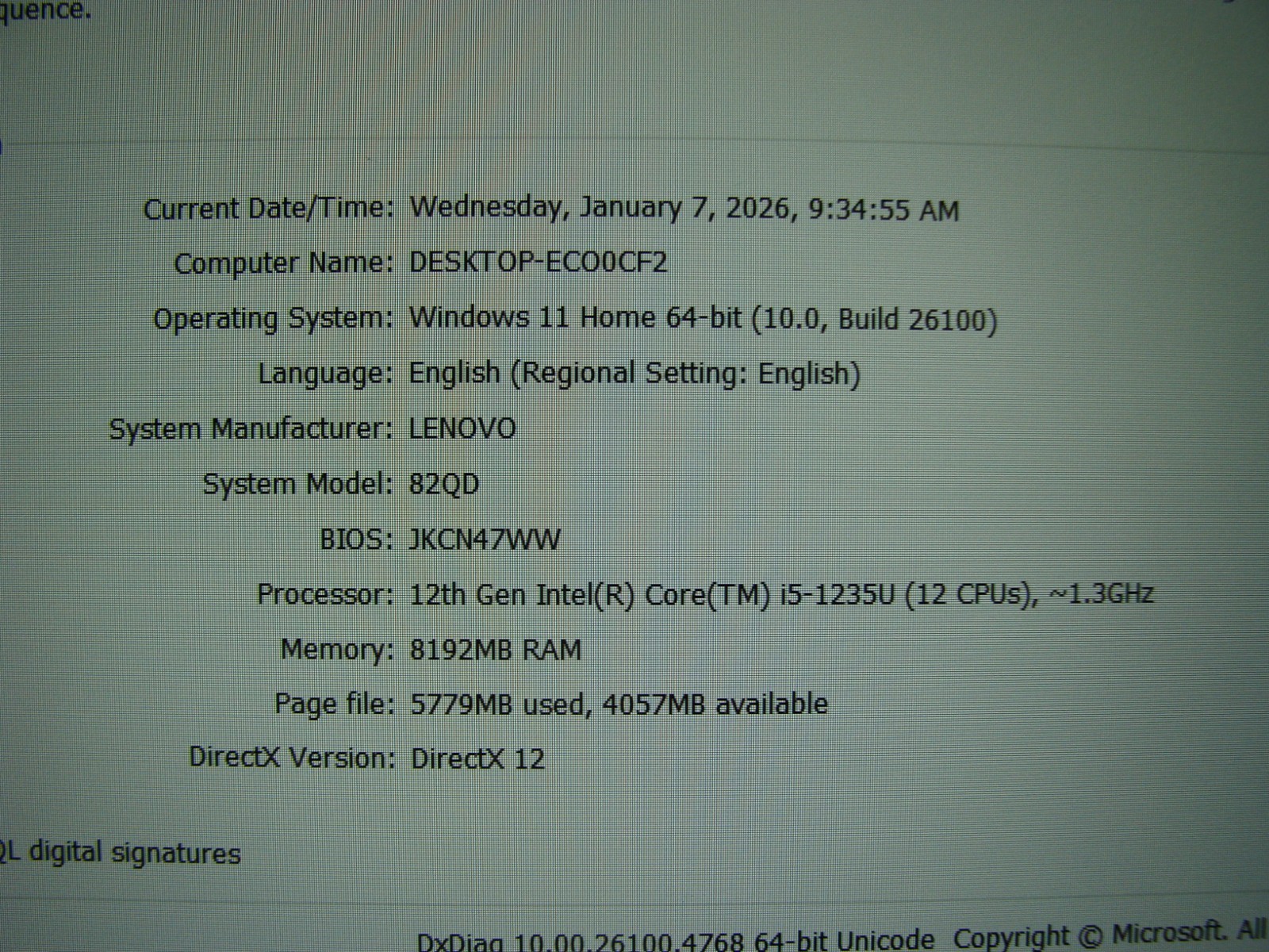 Lenovo IdeaPad 1 15IAU7 15.6″ FHD TOUCH core i5-1235U 1.3GHz 8GB 512GB Win 11 H