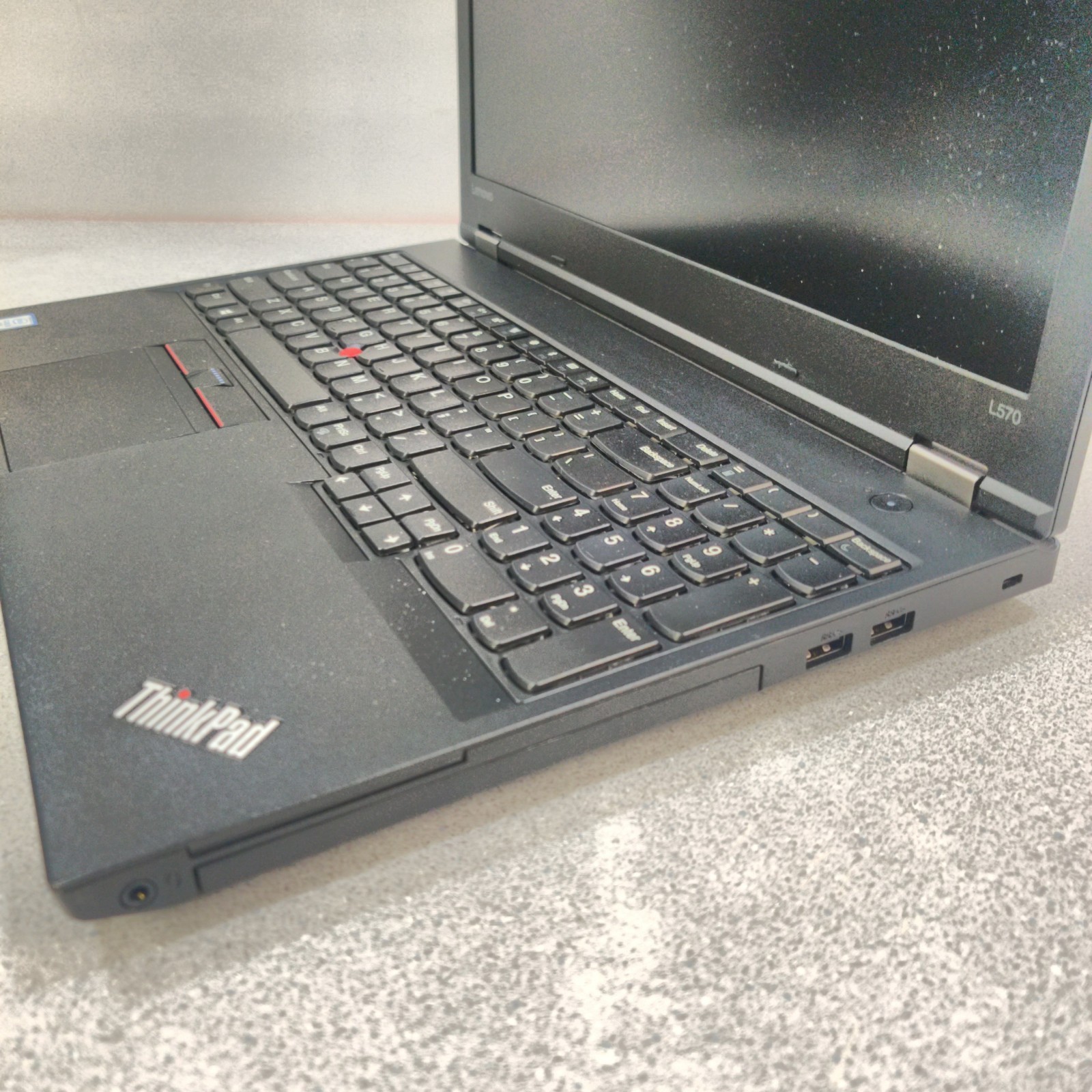 Lenovo Thinkpad L570 Intel Core i5-6200U, RAM 16GB, NO SSD/OS/AC ADAPTER Used