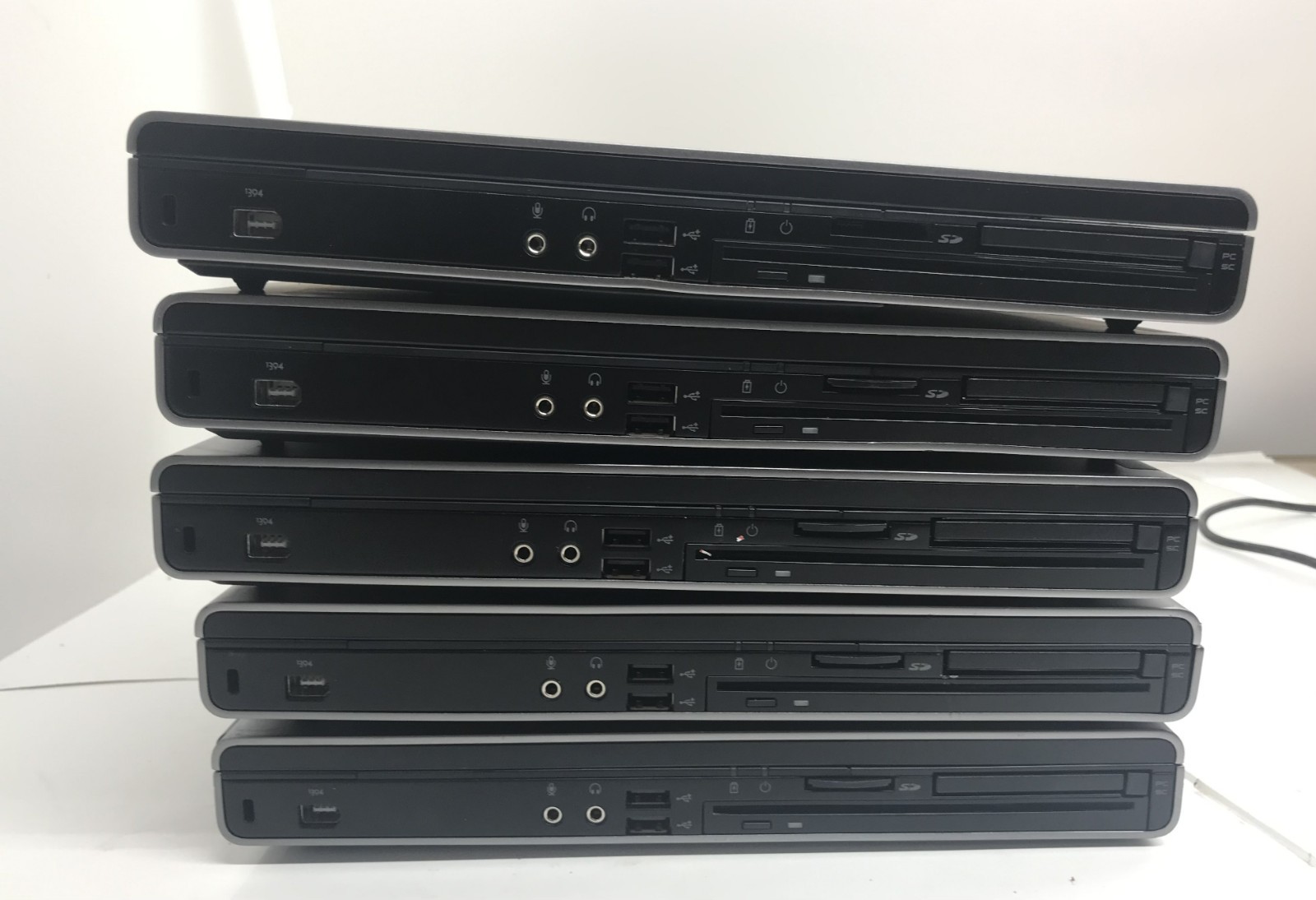 LOT-5 DELL PRECISION M6400 C2D-P8600@2.4GHZ 4GB RAM 128GB SATA SSDS W10 PRO *QTY