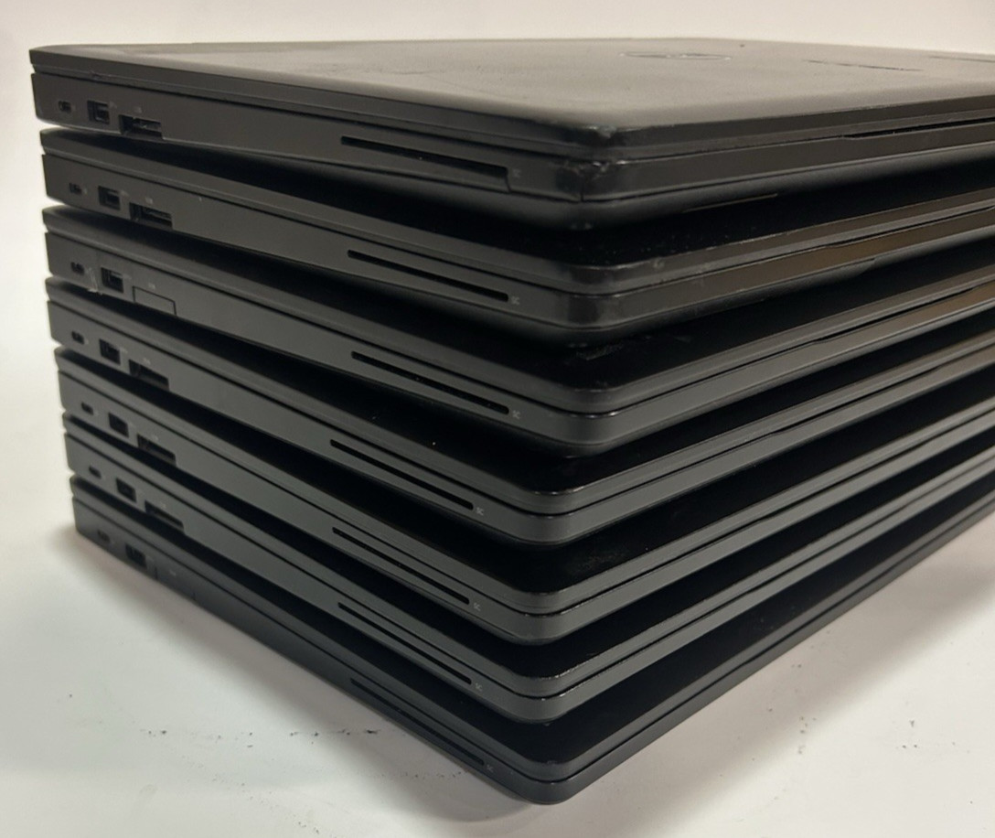 LOT OF 7 Dell Latitude 5580 & 5590 Laptops Intel i5-7300U – 8GB – 256GB – W11P