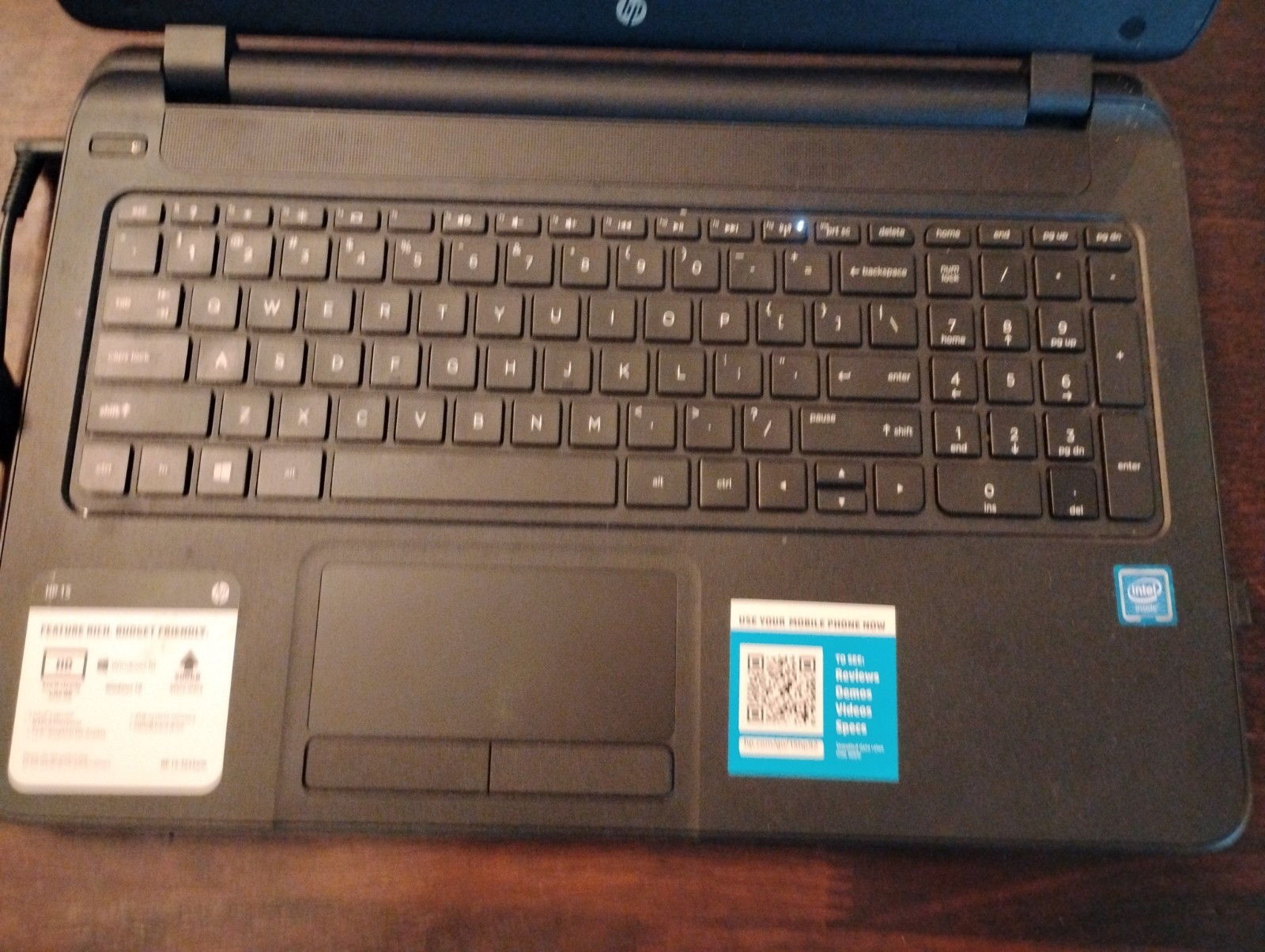 HP 15 Series 15.6″ HdScreen Intel Celeron N3050 Processor 500gb Hardrive 4gb Ram