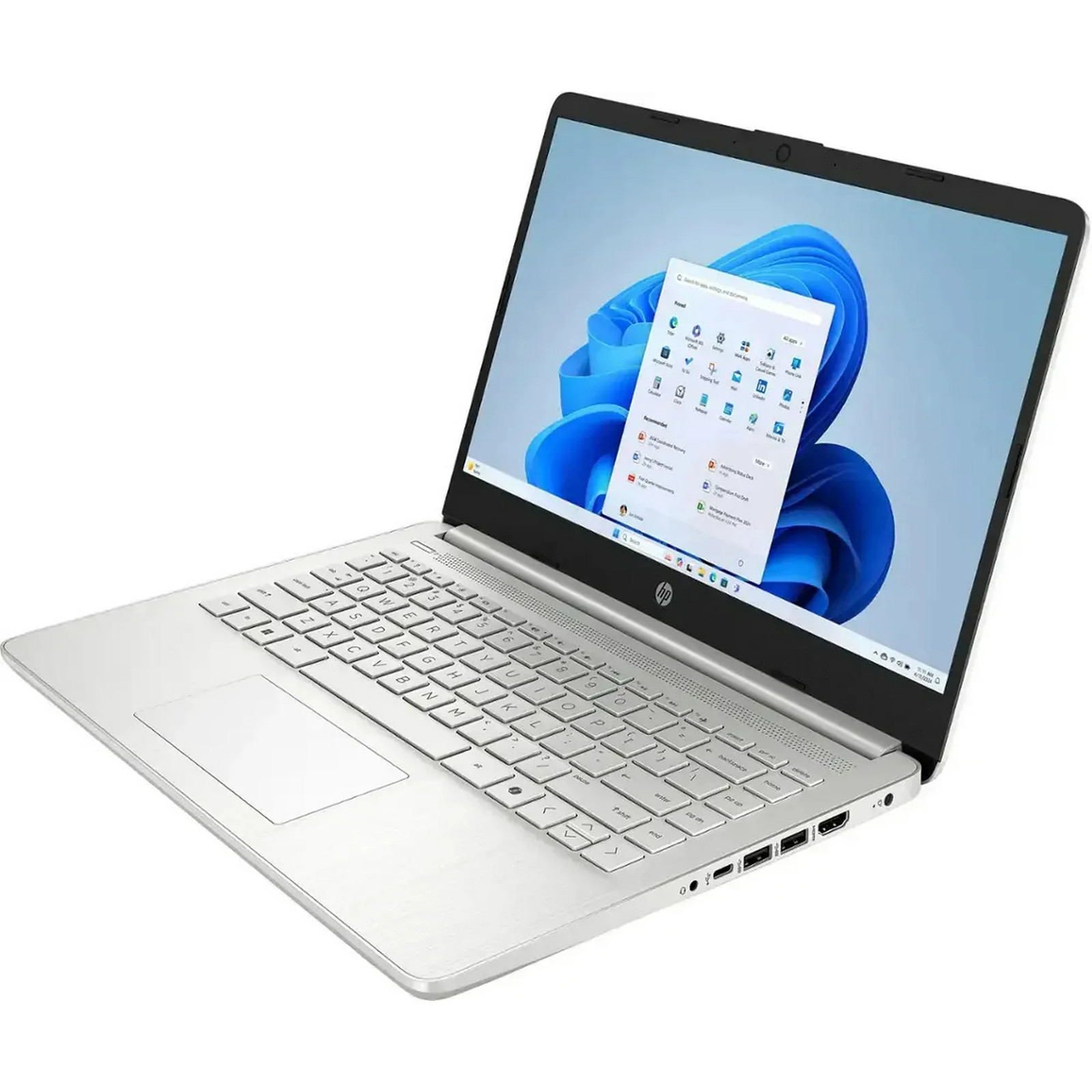 HP 14-dk1032 Laptop 14″ FHD AMD Ryzen 3 3250U, 2.6GHz 4GB RAM, 128GB, Windows 11