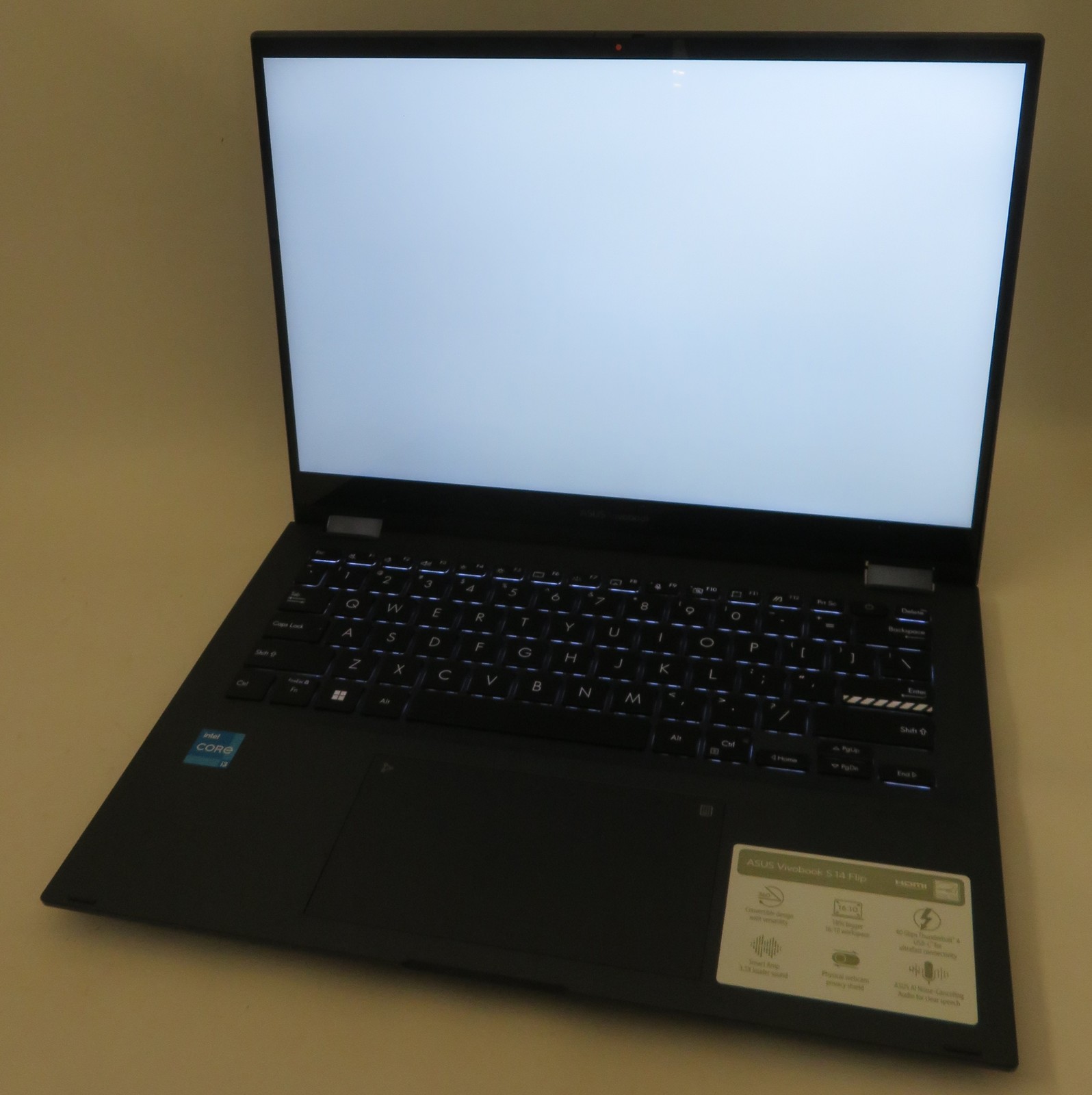 ASUS Vivobook Flip TP3402ZA 14in TouchScreen i3-1220P@1.5GHz 8GB RAM 256GB Win11