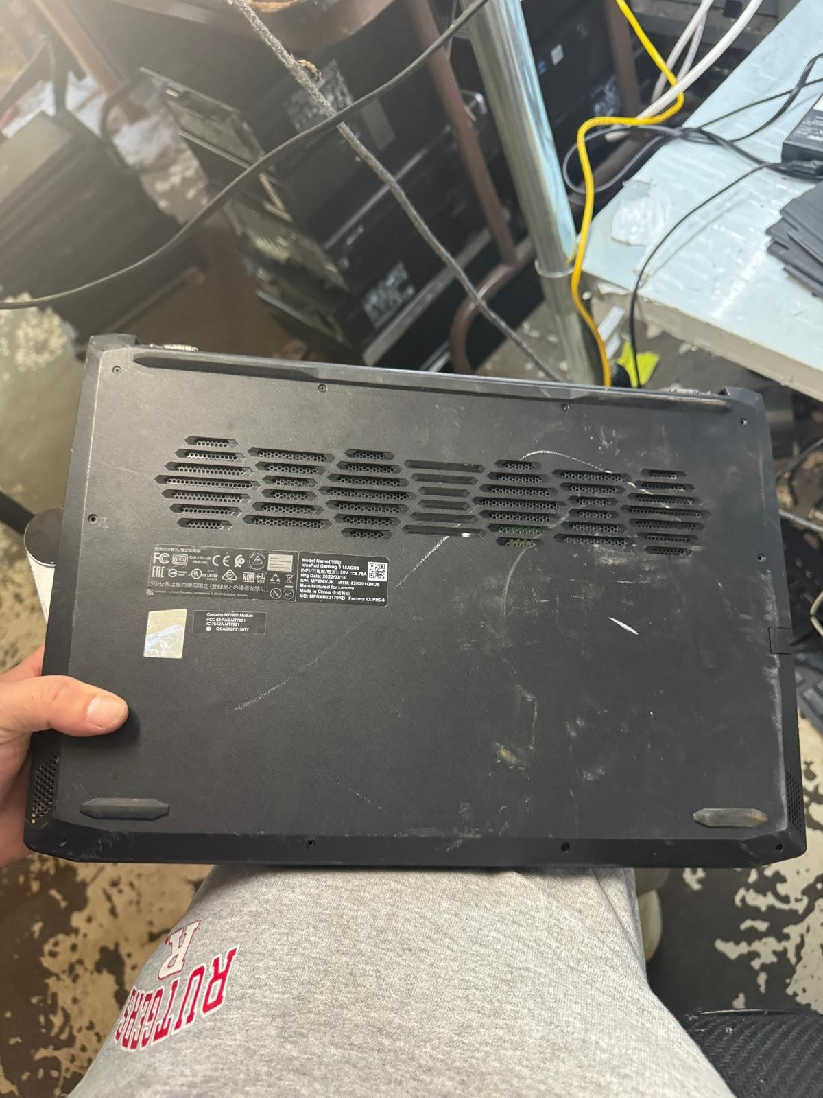 Lenovo IdeaPad Gaming 3 15ACH6 Ryzen 5 5000 Laptop for Parts/Repair #5493