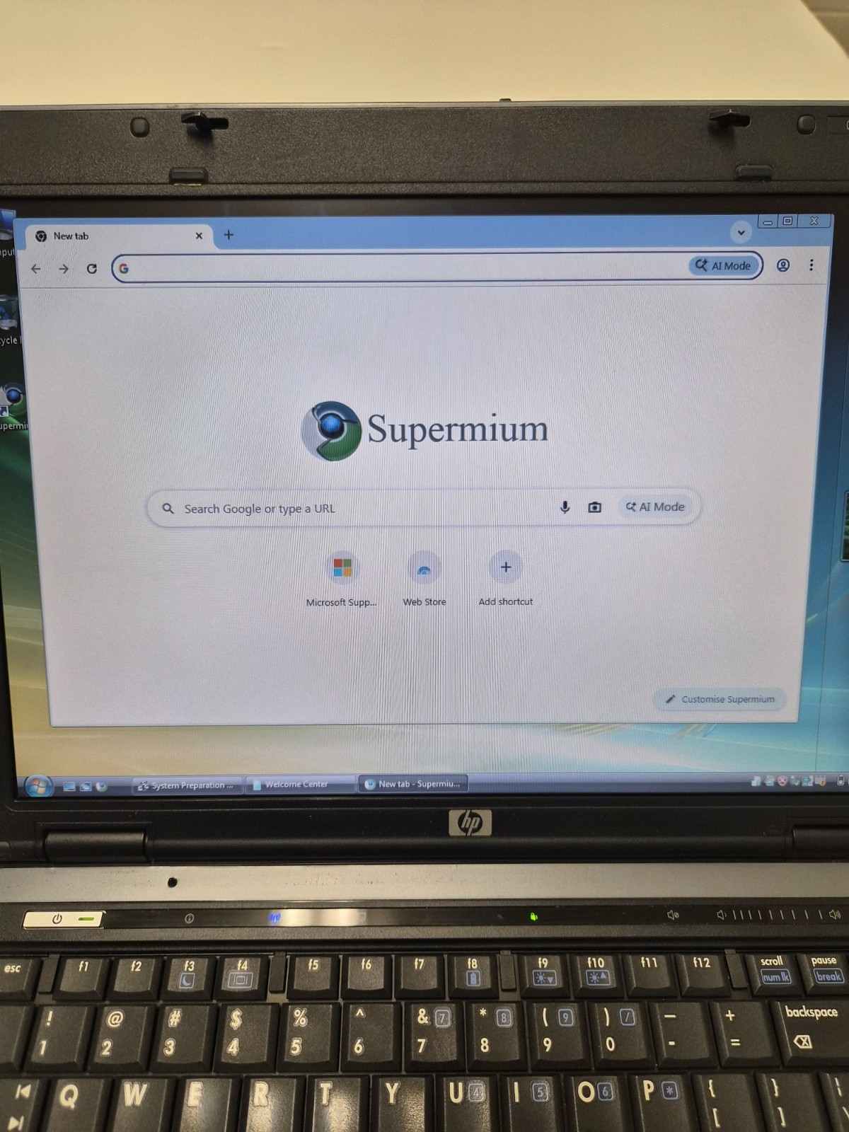 HP Compaq 6515b AMD TURION 64 X2 TL-60 2GB RAM 15.4″ 120GB SSD Vista Business
