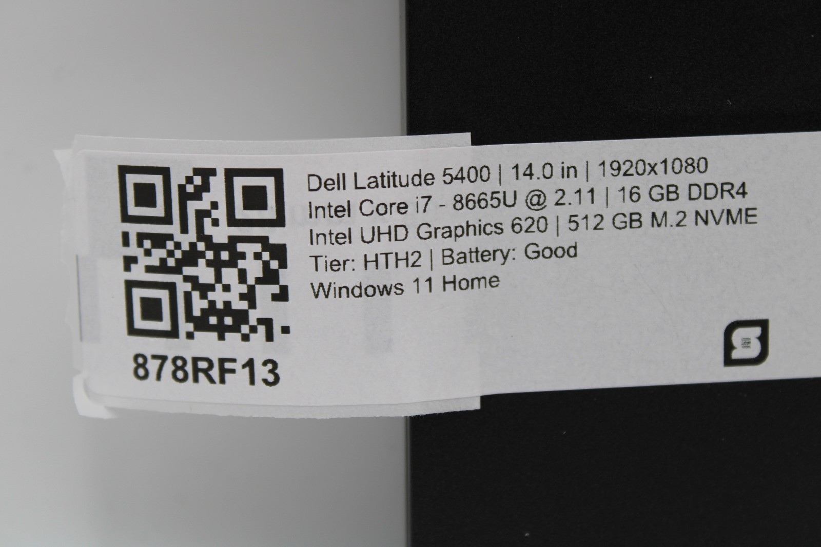 Dell Latitude 5400 i7-8665U @ 1.9 GHz 16GB RAM 512GB SSD Windows 11 Home