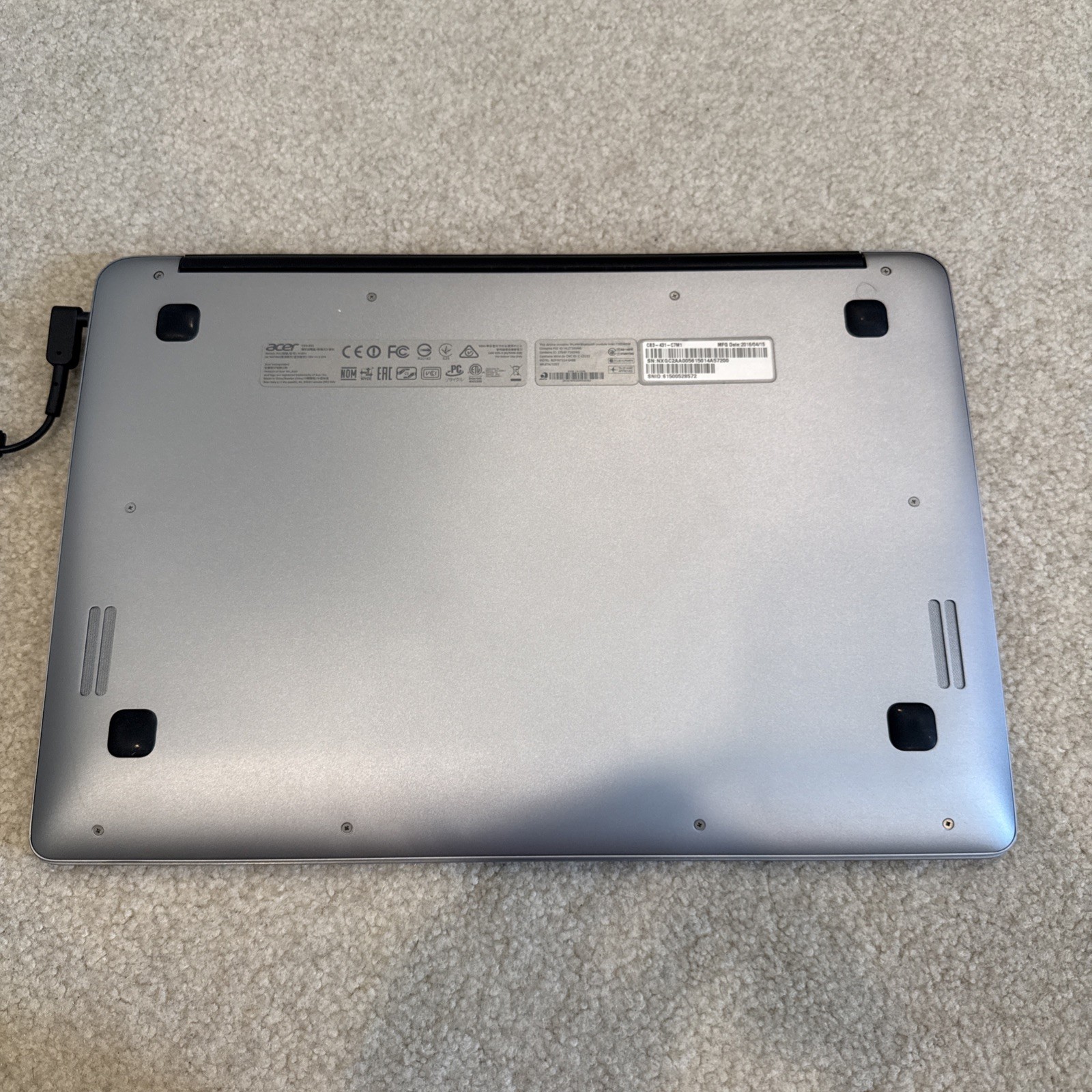 Acer Chromebook 14 CB3-431-C5FM 14in – Used