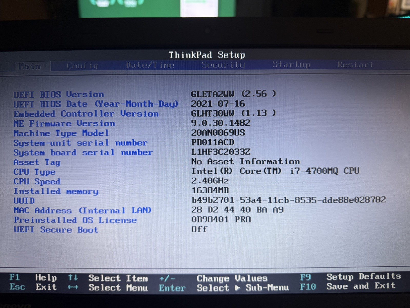 Lenovo ThinkPad T440P Core I7 Laptop