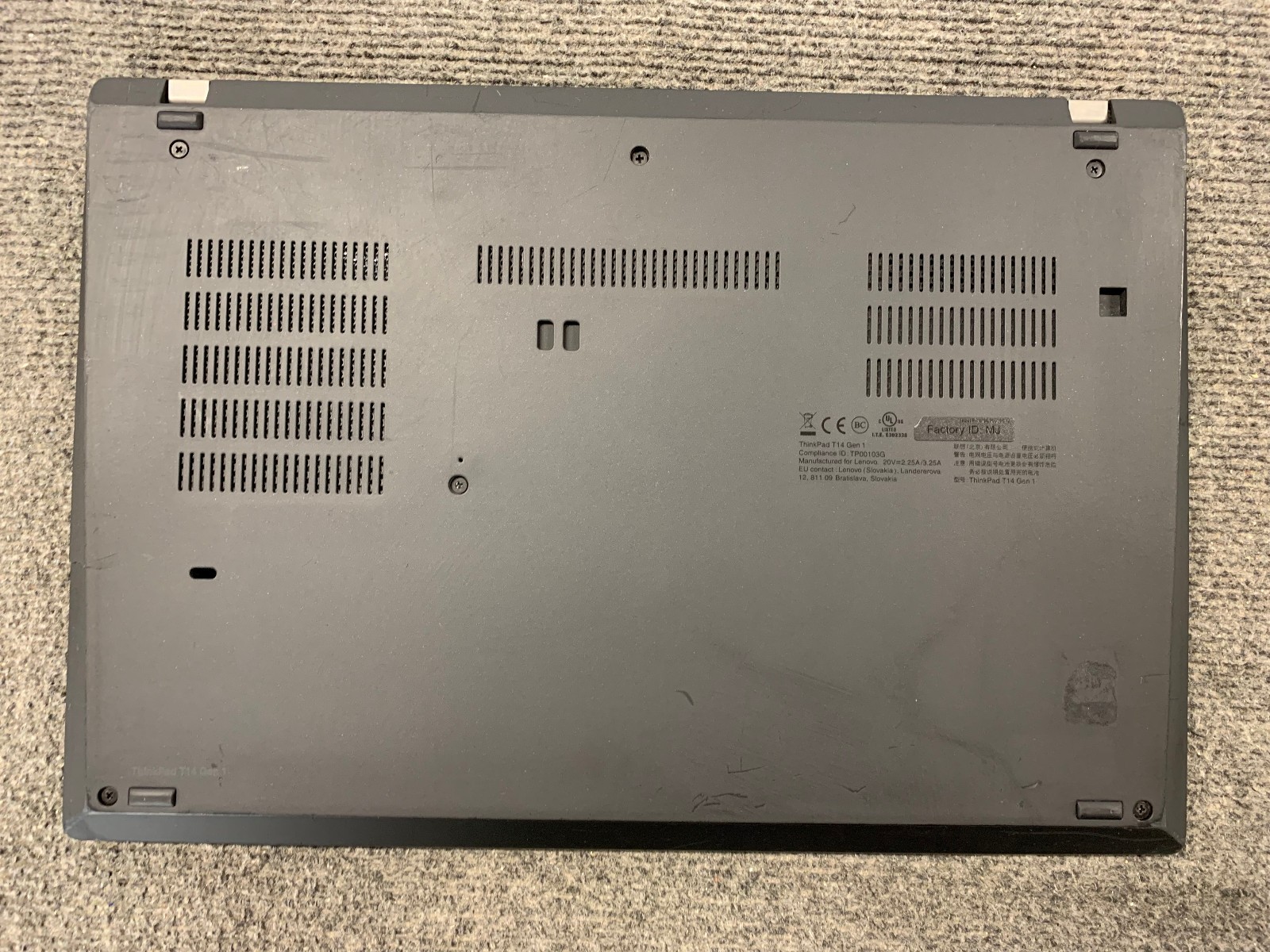 Lenovo ThinkPad T14 Gen 1 14″ Laptop AMD Ryzen 7 PRO 4750U 16GB RAM 256GB NVMe