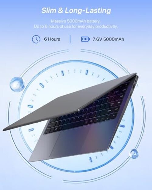 Laptop 14 Inch, 8GB RAM, 128GB SSD 8.0 GB 14 Inches Space Gray 128.0 GB