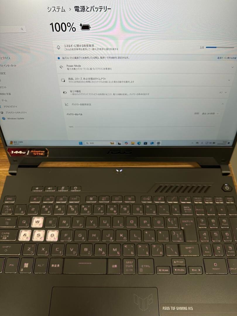 ASUS Gaming Notebook TUF Gaming A15 FA507RE GeForce RTX 3050 Ti Ryzen 7 n146