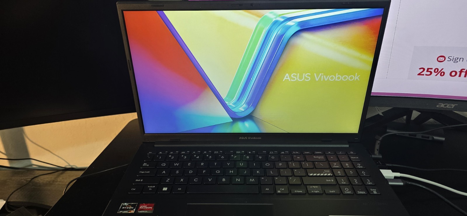 ASUS VivoBook GO 15 E1504FA-15.6in Ryzen 5 7520U 2.8GHz 16GB/512GB Win11
