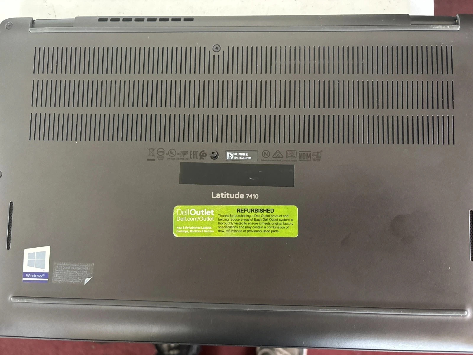 Dell Latitude 7410 14″ Laptop Intel i7-10th Gen 4.9GHz 16GB DDR4 512GB NVMe W11