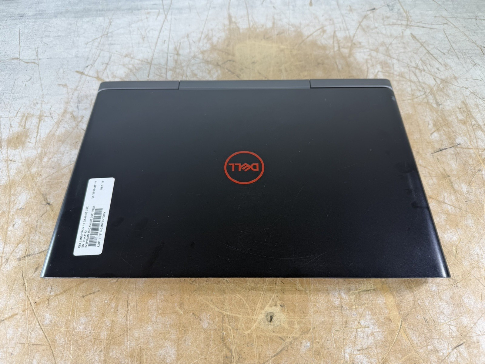 DELL INSPIRON 15 GAMING 7577 i7-7700HQ @ 2.80GHz,24GB RAM, NO HDD/OS