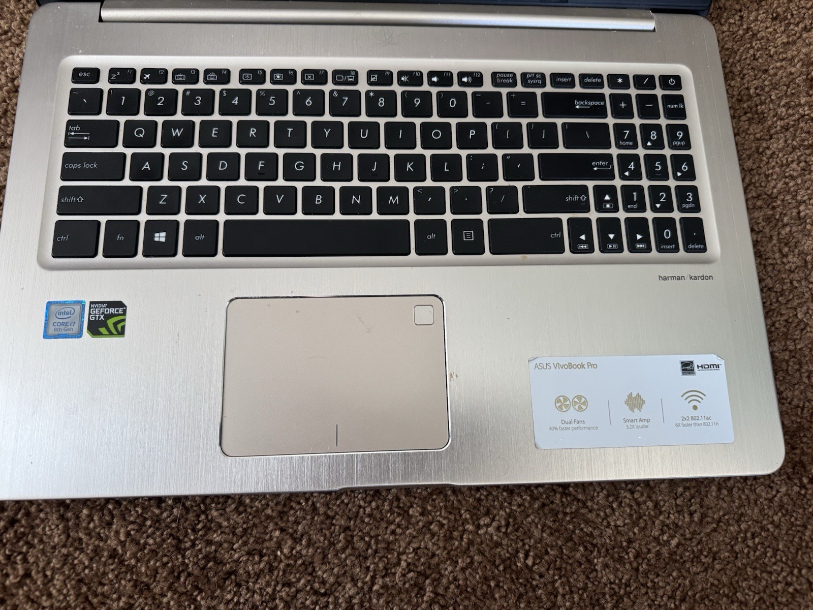 Asus Vivobook Pro 15 32gb/1tb 15.6” Gaming Laptop