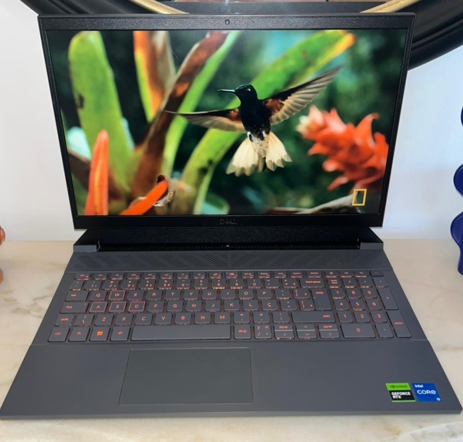 Notebook Dell G15 5530 15,6″, i5 13th 4.6 GHz, RTX 3060 6GB, 16GB RAM 1TB