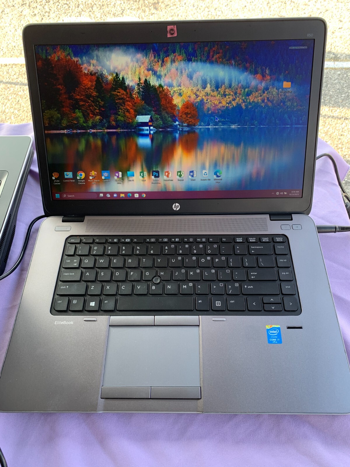 HP ELIBOOK model # 850-G1 i7…i7…i7…. 128 gb ( solid state hard drive )