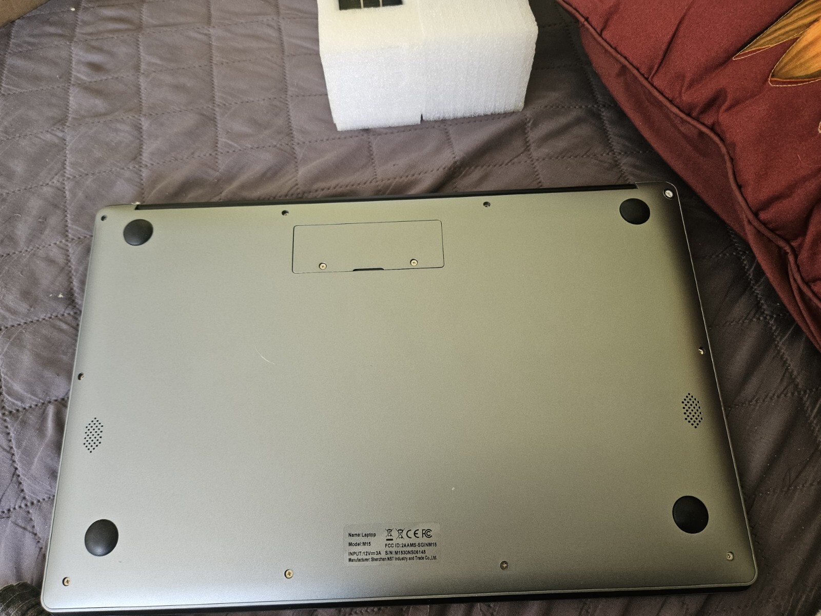 SGIN M15 Laptop 15.6 Inch, 4GB DDR4 128GB SSD Windows 11 *See Pictures*