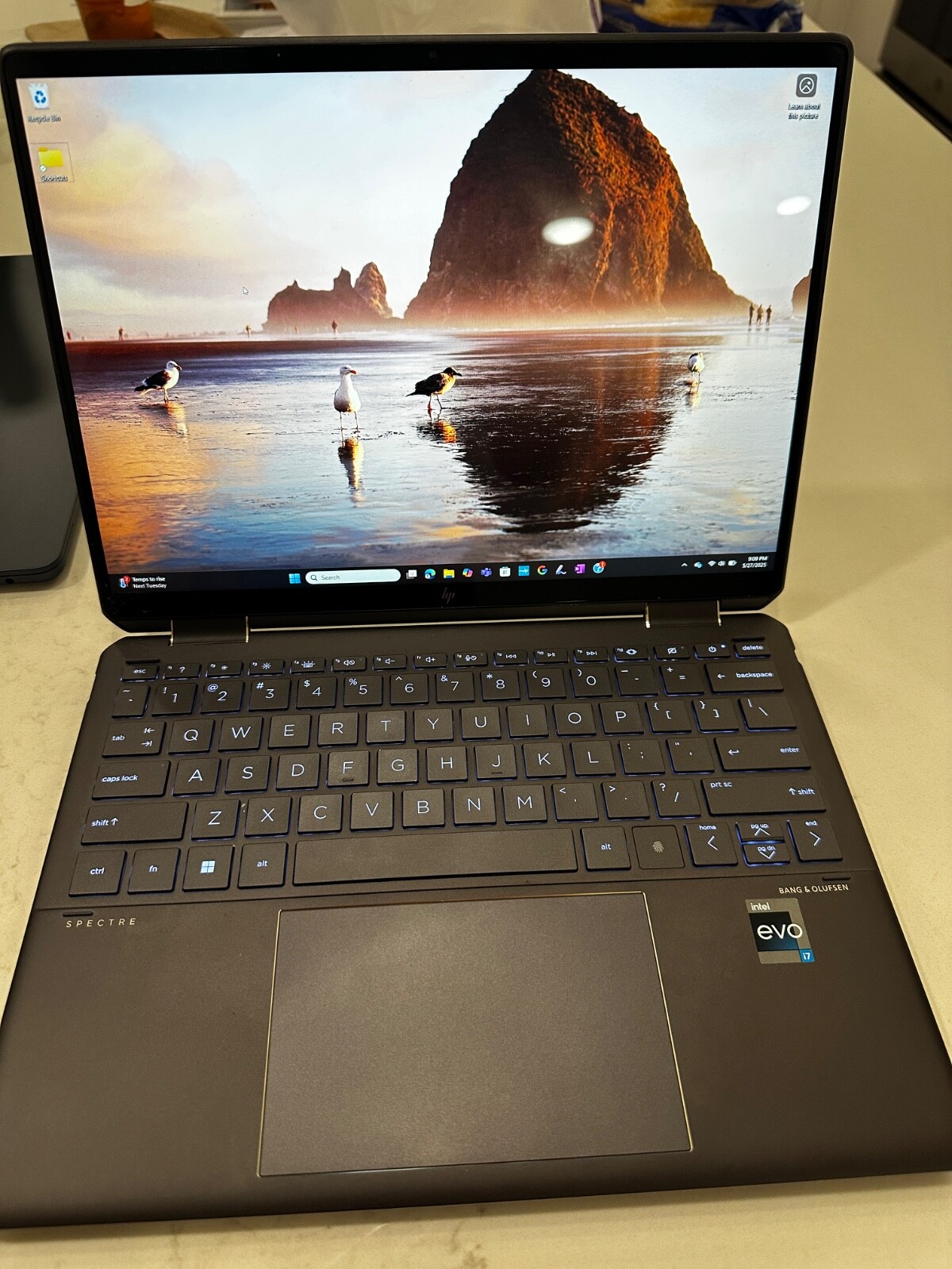 hp spectre x360 2-in-1 laptop 13 inch Midnight Black 512GB SSD 16GB RAM