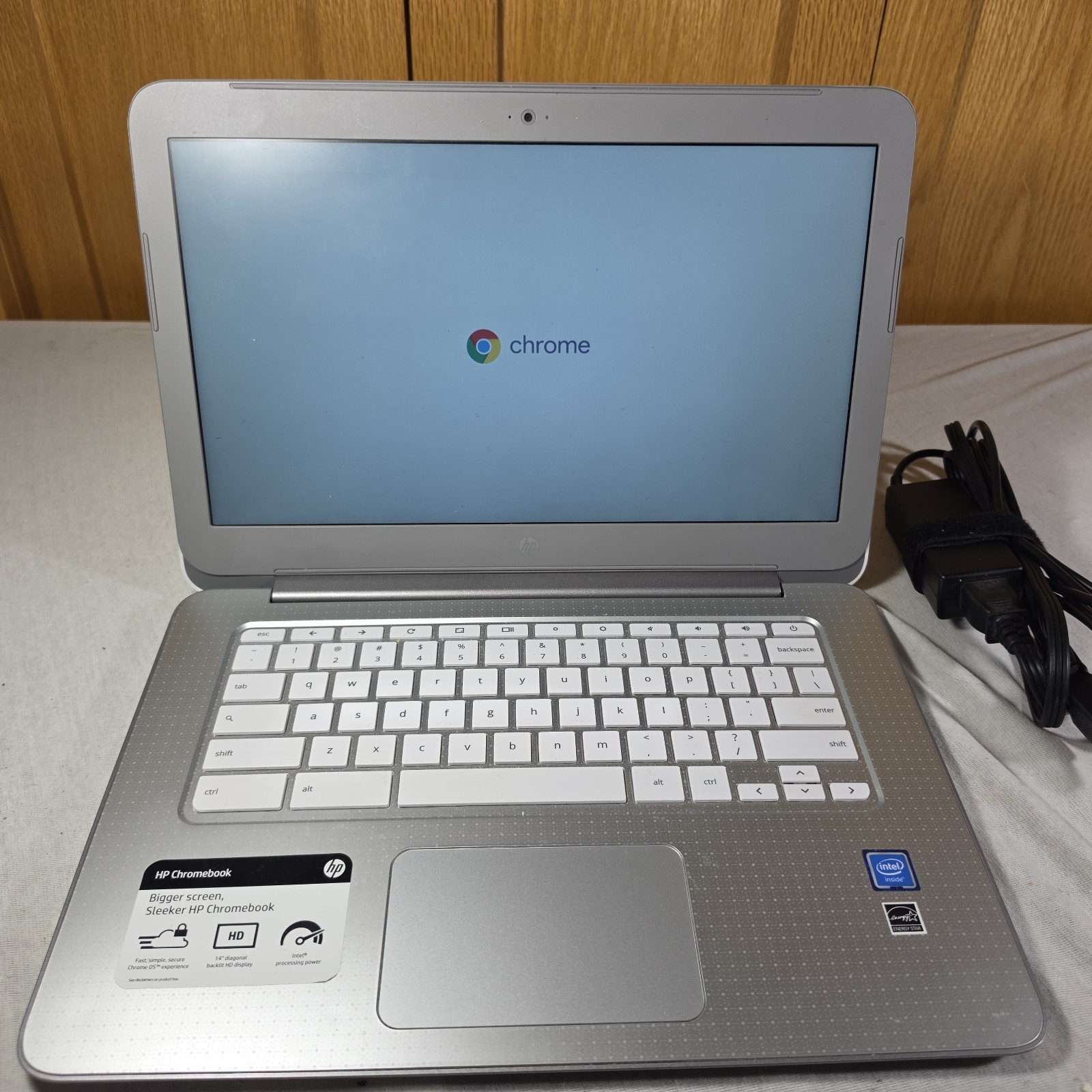 HP Chromebook TPN-Q167 – 14″ Used -tested & Works Great! IS 13252 Power Supply
