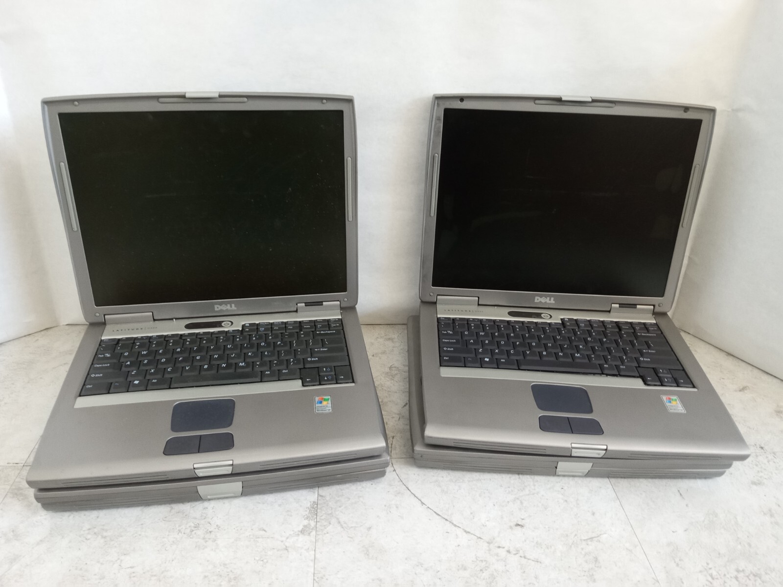 Lot of 4 – Dell Latitude D505 / D510 15″ Laptops – PARTS / REPAIR – READ -RR