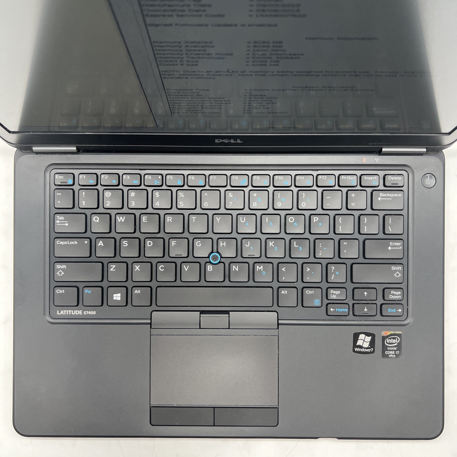 Dell Latitude E7450 i7 5600U 2.6GHz 8GB RAM GeForce 840M 2GB No Drive No OS