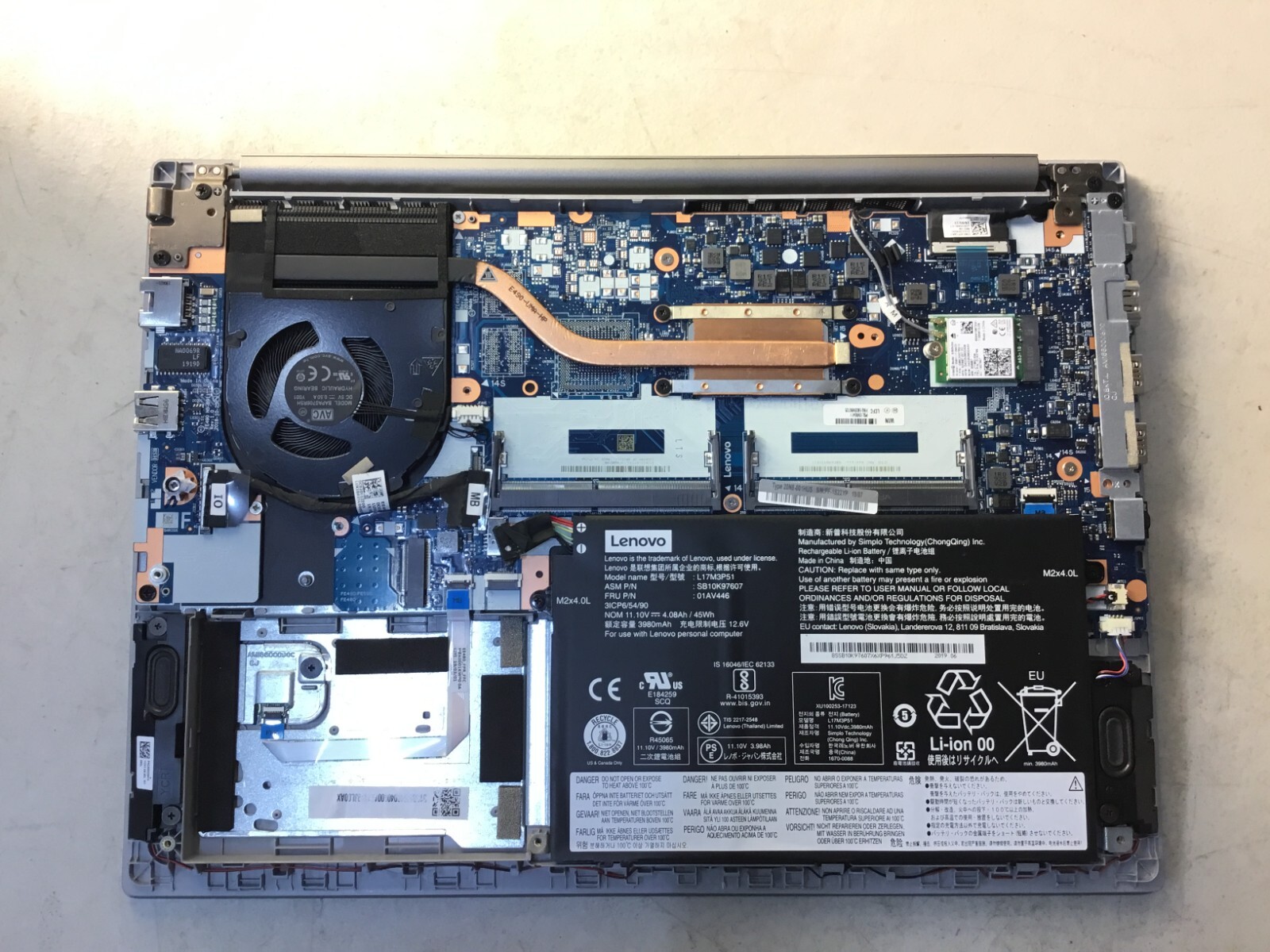 Lenovo ThinkPad E490, Intel i5 8th Gen, NO RAM, NO HDD