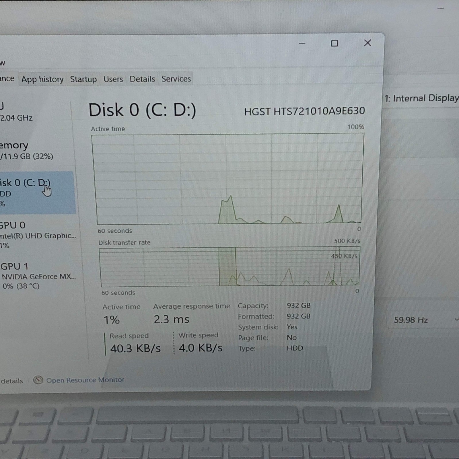 HP Envy x360 15-BP100 15.6″ i7-8550U 1.99Ghz 12GB RAM 1TB SSD